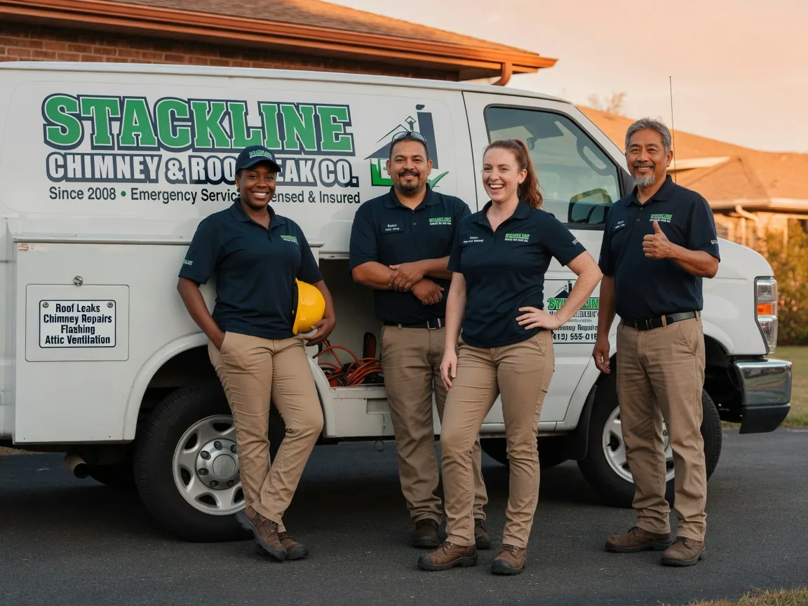 Chimney flashing repair company in Fair Oaks, IN